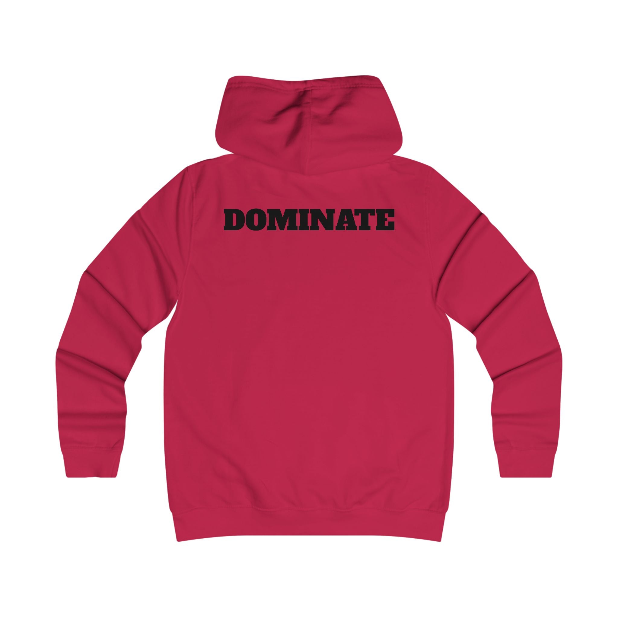 Gym Gorilla Hoodie — 'MPF Power' Weightlifting Hooded Sweatshirt with BACK: DOMINATE