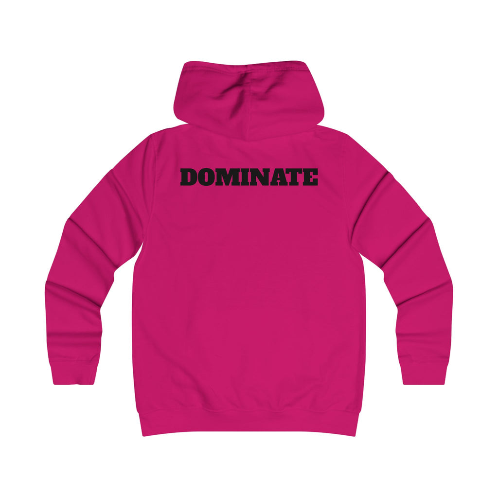 Gym Gorilla Hoodie — 'MPF Power' Weightlifting Hooded Sweatshirt with BACK: DOMINATE