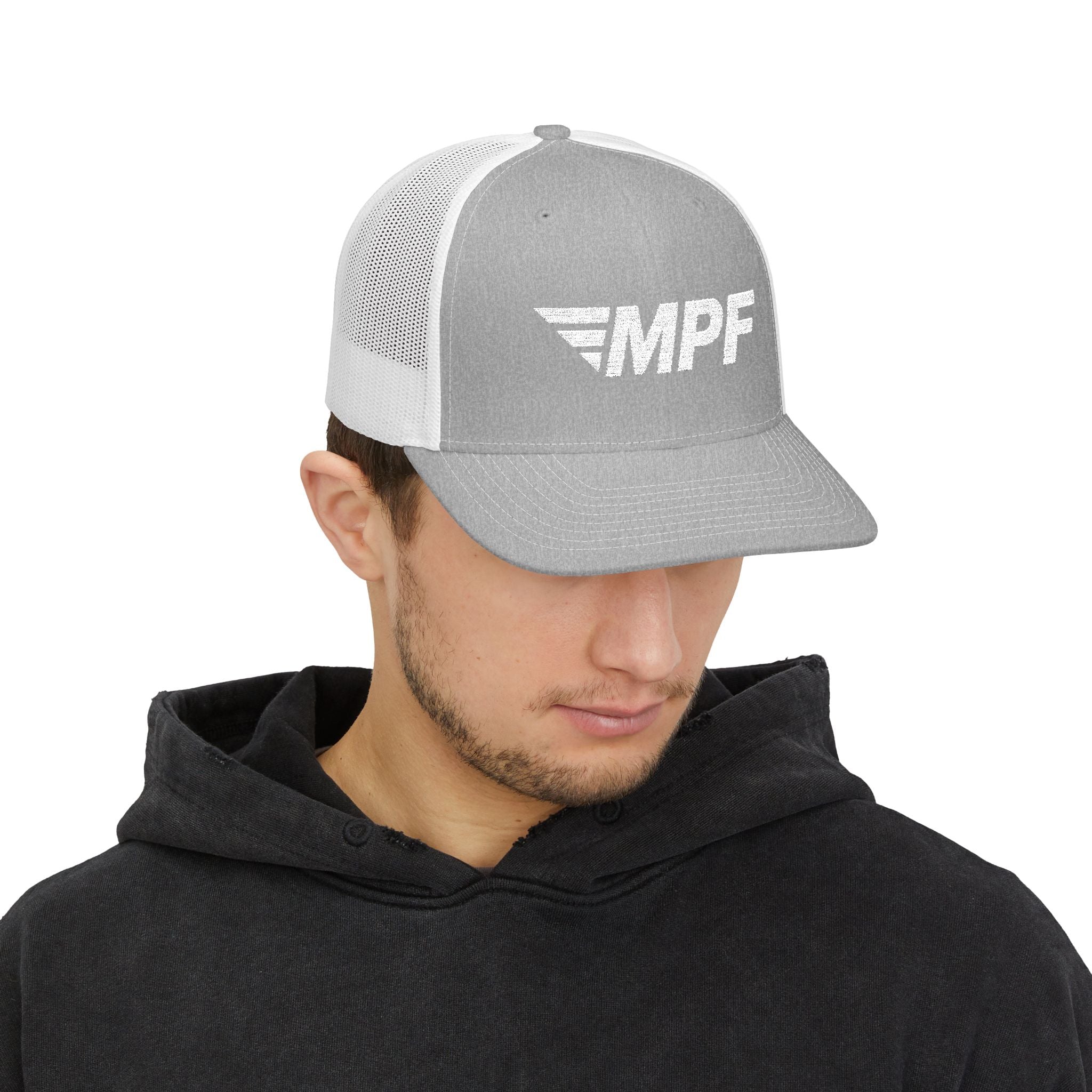 Embroidered Snapback Trucker Cap, Stylish Baseball Hat, Perfect for Outdoor Activities, Casual Wear, Gifts for Him/Her