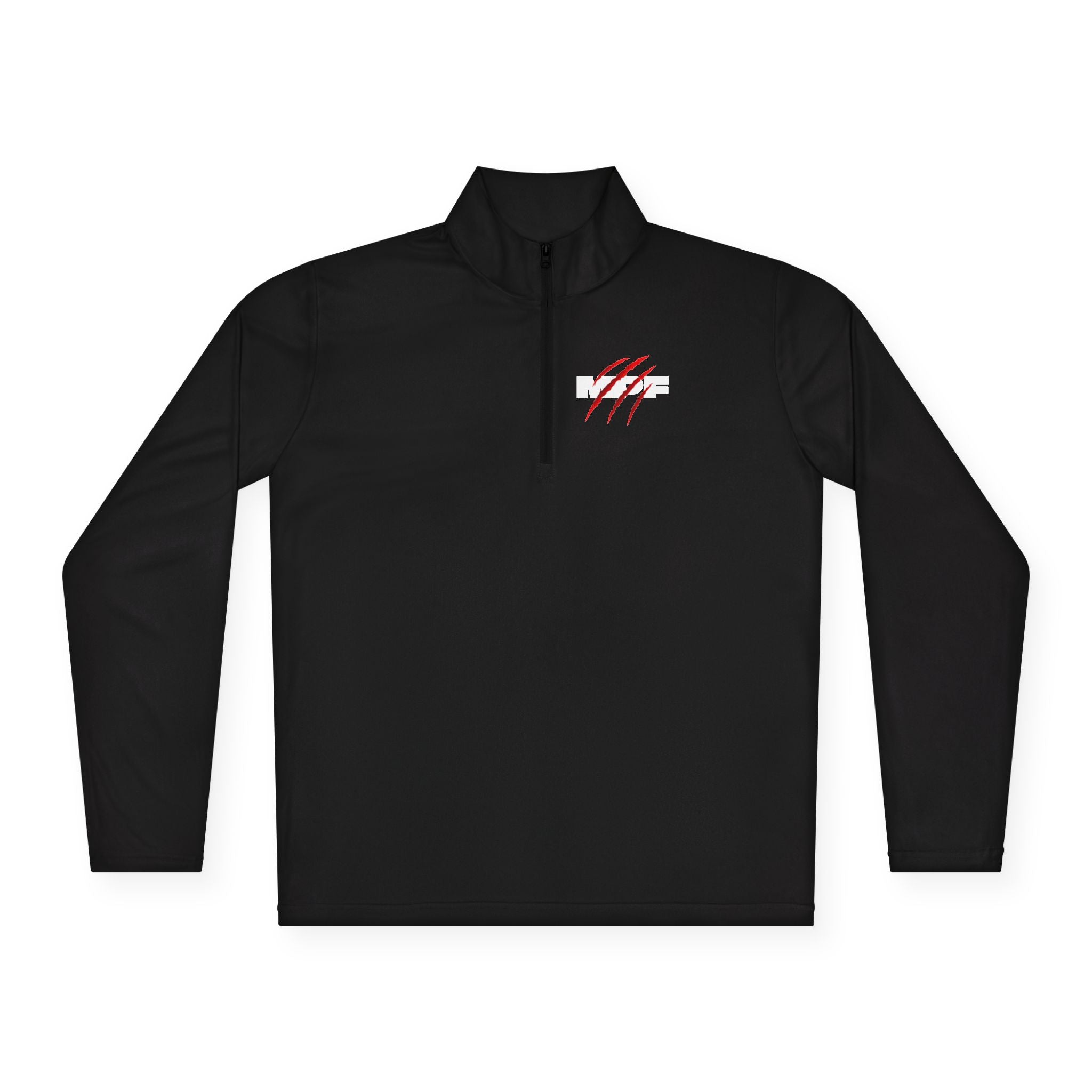 Muscle & Motivational Unisex Quarter-Zip Pullover - Fitness Apparel, Activewear, Workout Gear, Gym Style, Trendy Exercise Hoodie