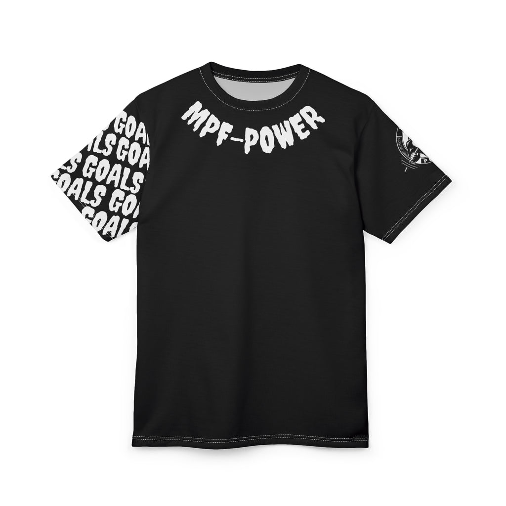 Goals Motivational Unisex Cut & Sew Tee - MPF Power Goals