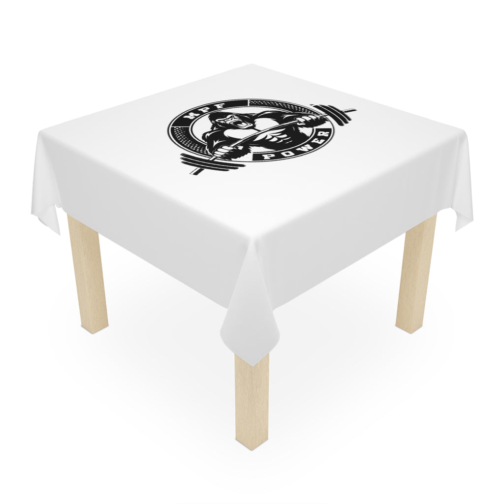 MPF - Fitness Party Table Cover, Gym Themed Decor, Strongman Tablecloth, Workout Party Decor