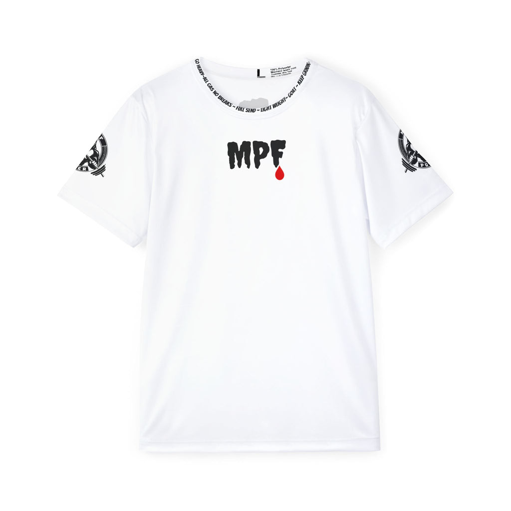 White Beast Mode Shirt - Athletic Activewear