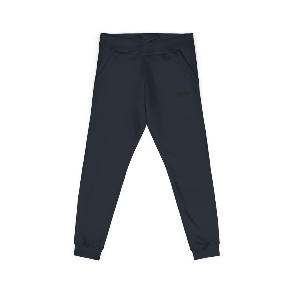 Cozy Embroidered Unisex Fleece Sweatpants for Relaxation, Comfortable Loungewear, Casual Outfits, Perfect Gift for Friends