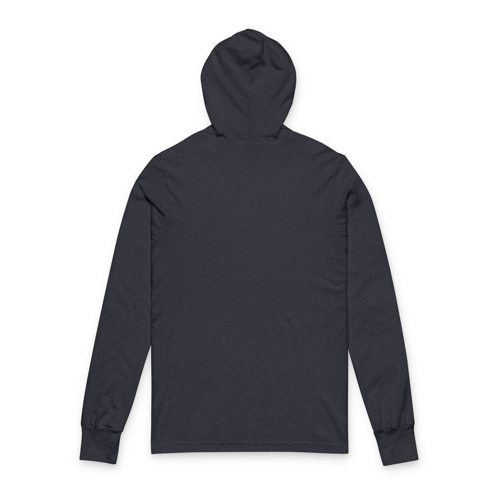 Unisex Hooded Tee: Sporty Long Sleeve Shirt for Active Lifestyle, Perfect for Gym, Casual Wear, and Outdoor Activities