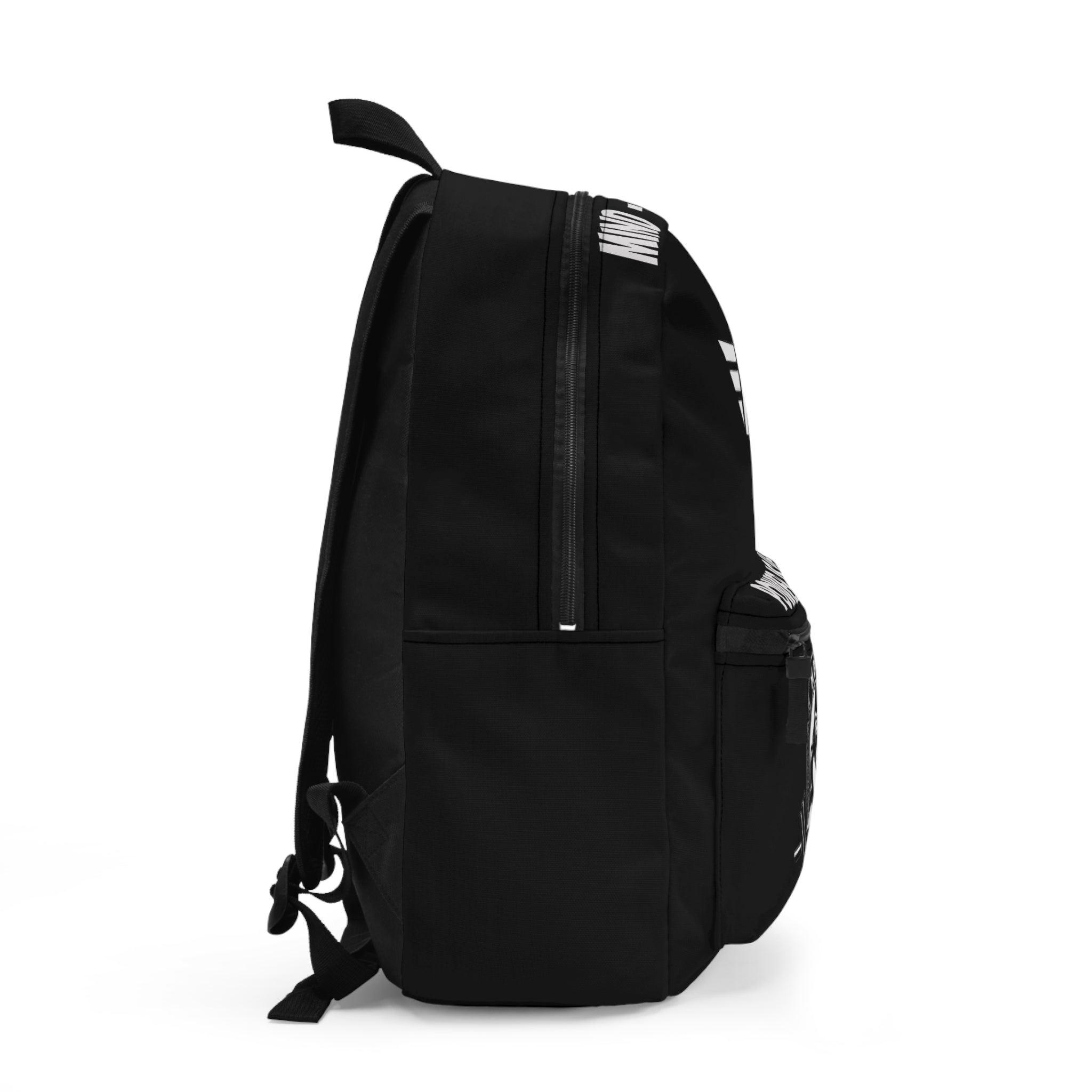 Black Backpack, Gym Bag, Workout Pack, Fitness Gear, Strength Training Tote