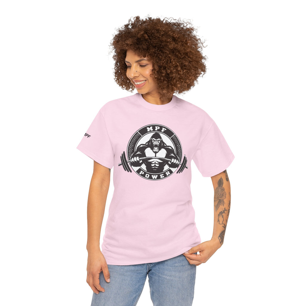 Gorilla Power Tee — Gym Weightlifting Workout Shirt