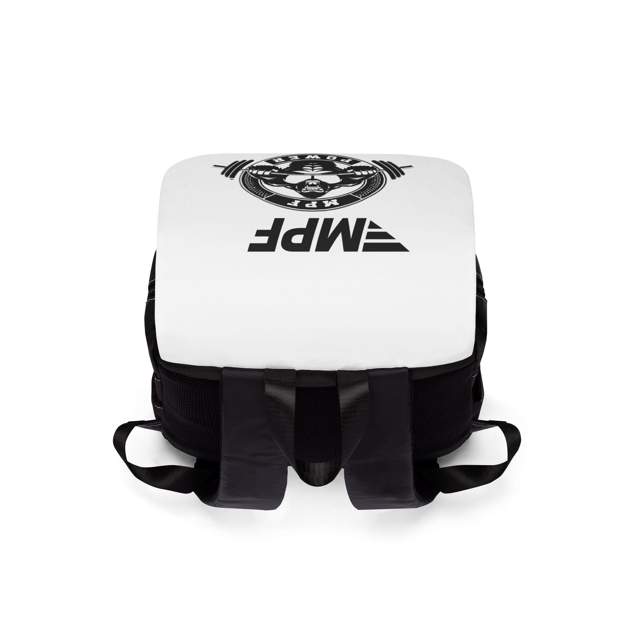 MPF Power Gym Backpack — Weightlifting Gorilla Logo Shoulder Backpack