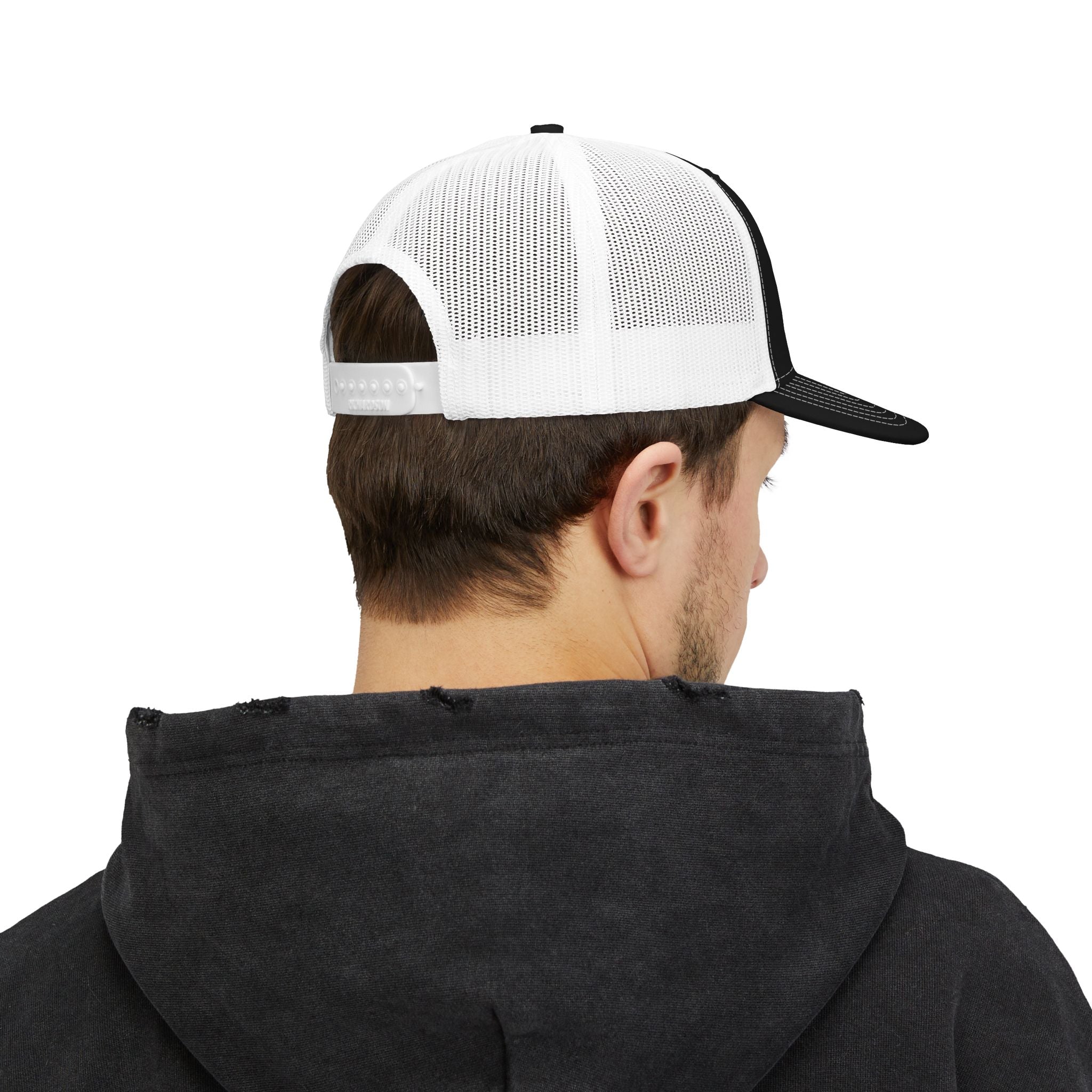 Embroidered Snapback Trucker Cap, Stylish Baseball Hat, Perfect for Outdoor Activities, Casual Wear, Gifts for Him/Her