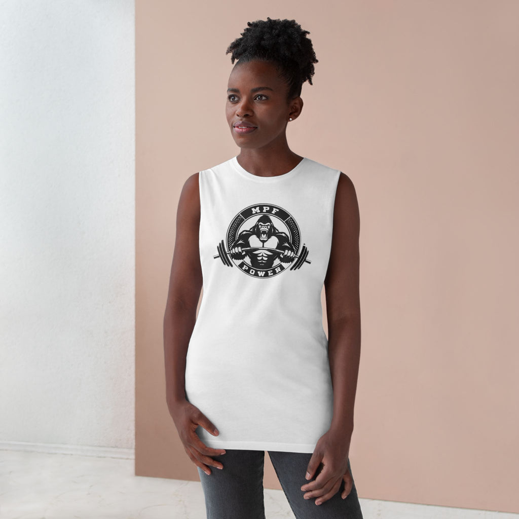 MPF Power Unisex Tank Top - Gym Workout Sleeveless Tee
