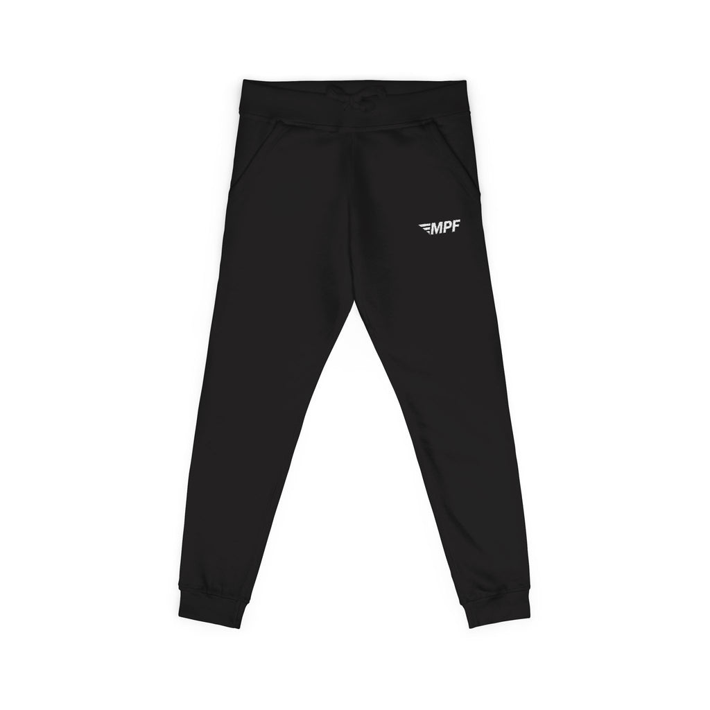 Cozy Embroidered Unisex Fleece Sweatpants for Relaxation, Comfortable Loungewear, Casual Outfits, Perfect Gift for Friends