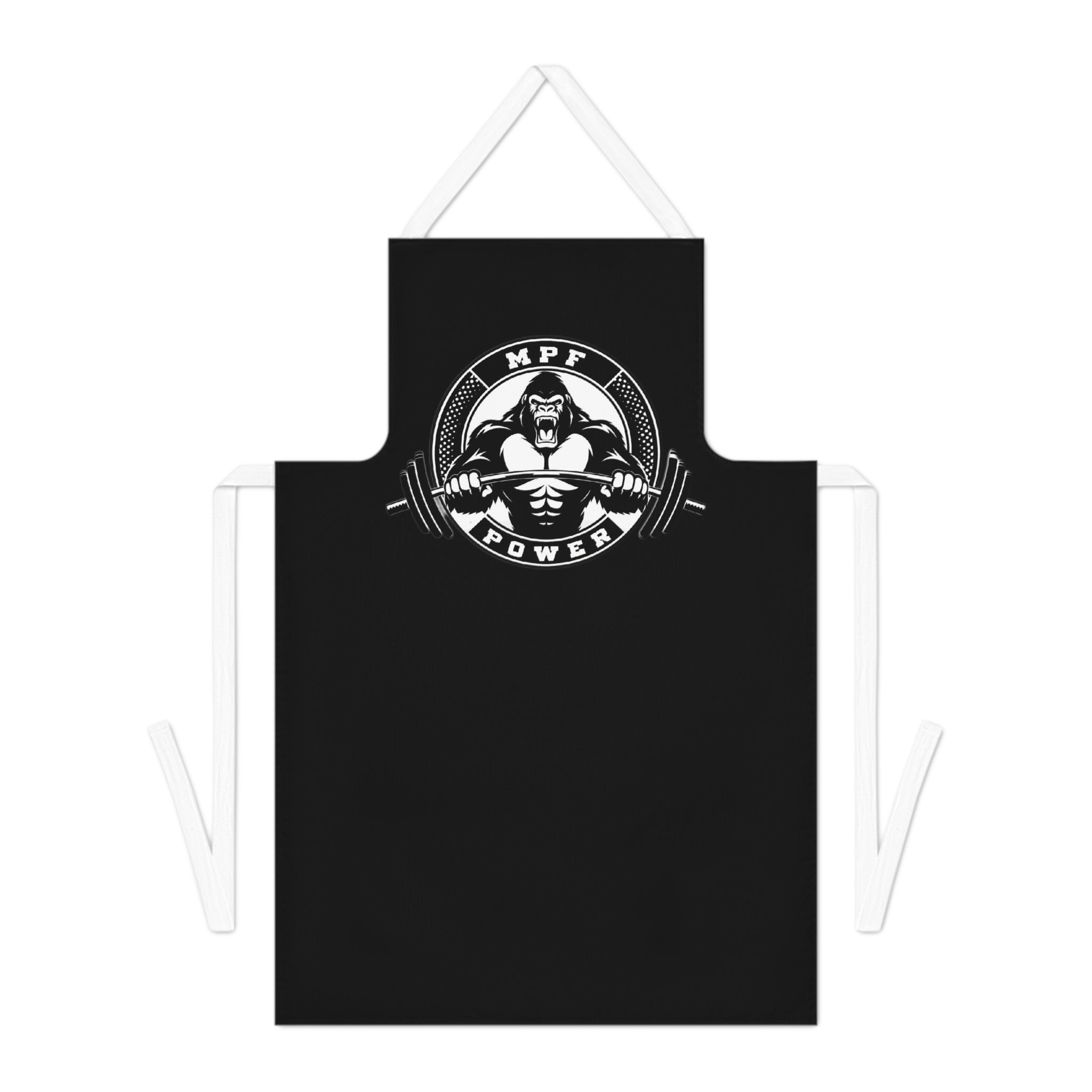 Adult Apron, Gym Cooking Apron, Gift for Fitness Enthusiasts, BBQ Apron, Unique Chef Apron