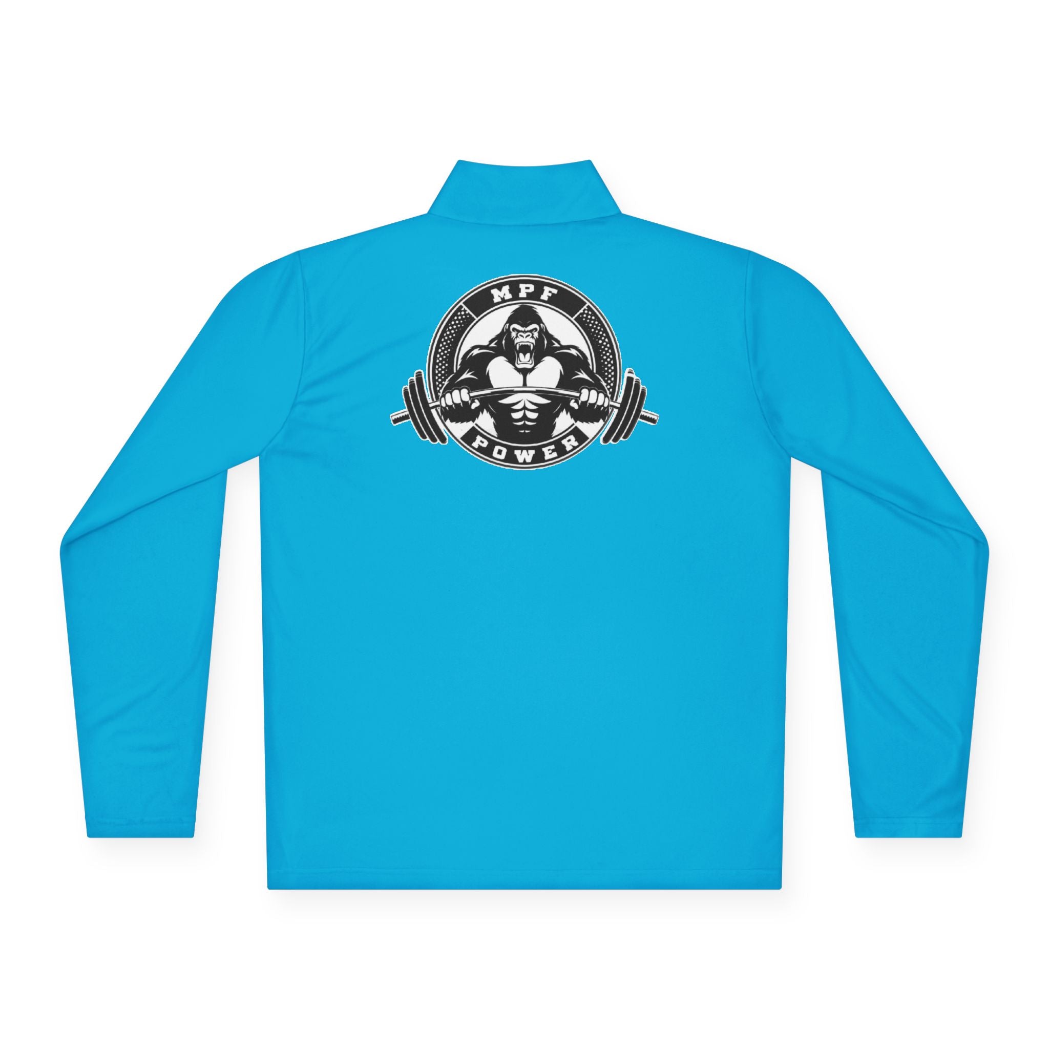 Muscle & Motivational Unisex Quarter-Zip Pullover - Fitness Apparel, Activewear, Workout Gear, Gym Style, Trendy Exercise Hoodie