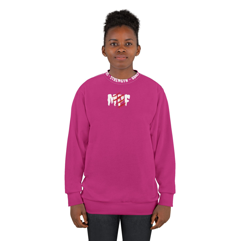 Power-Strength Unisex Sweatshirt - Bold Graphic, Cozy Layering, Gym Wear, Fitness Sweatshirt, Casual Style, Gift Idea