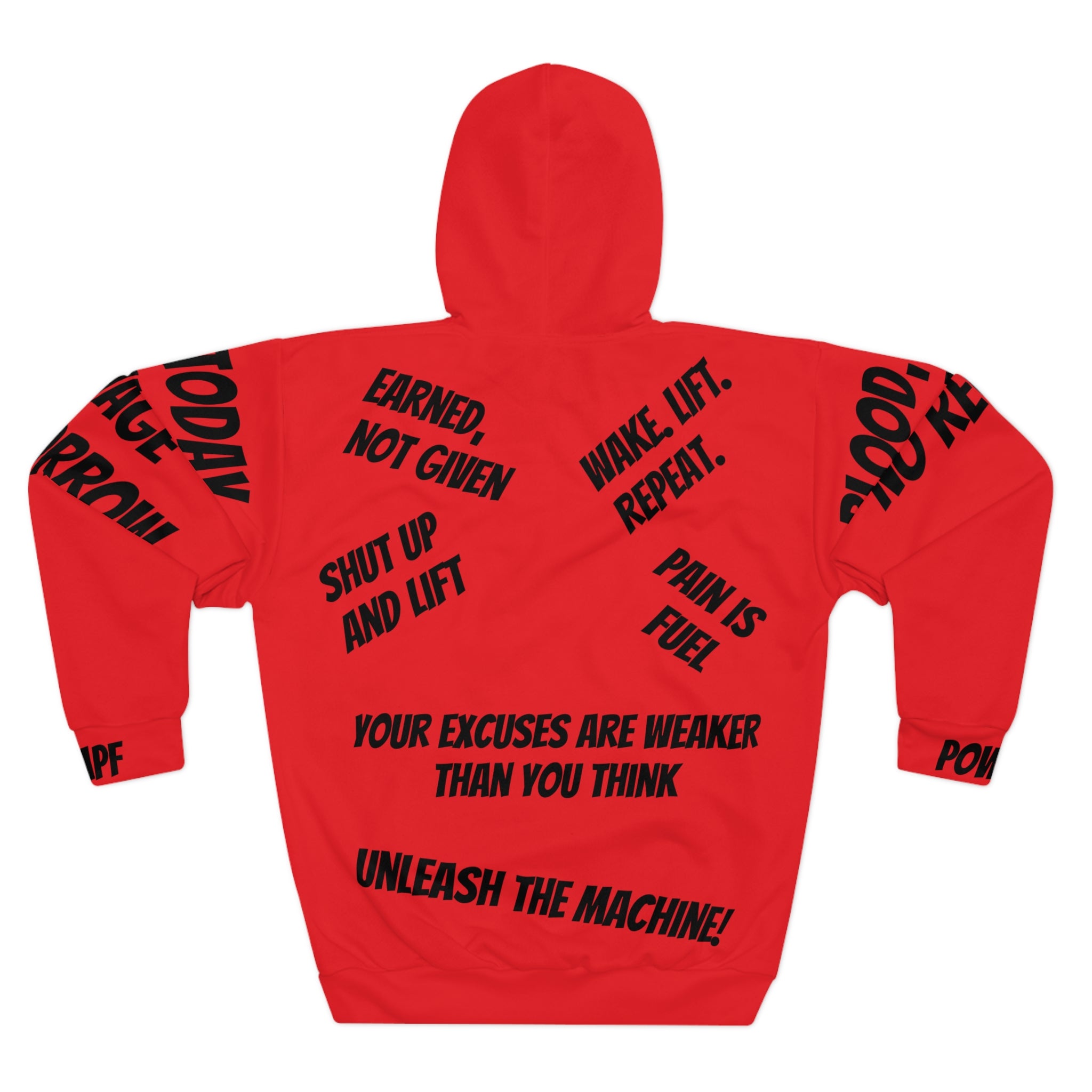 PR Hoodie | Fitness, Gym, Weightlifting, Unisex, Activewear, Training