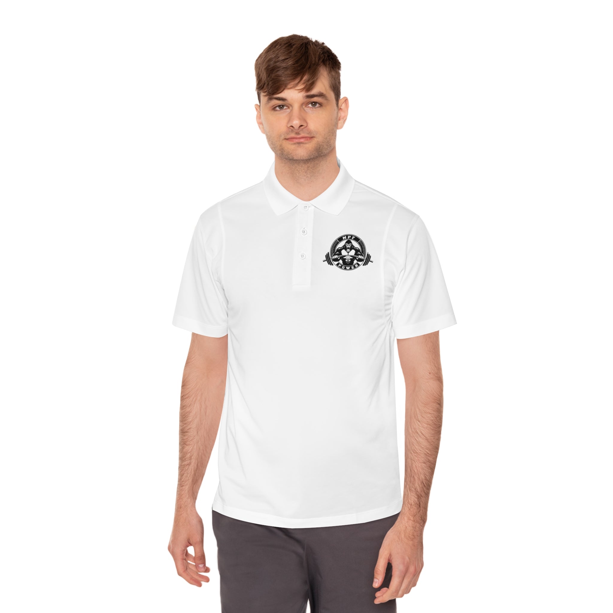 Athletic Polo Shirt for Men | Casual Activewear, Gift for Sports Lovers, Everyday Wear, Ideal for Summer Activities, Fitness Fashion