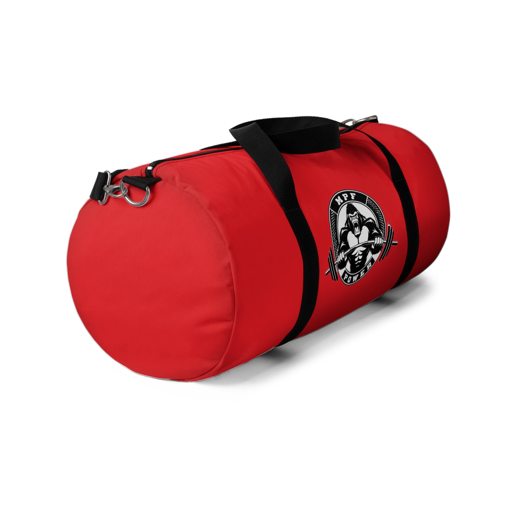 MPF Power Red Duffel Bag - Perfect for Gym & Travel