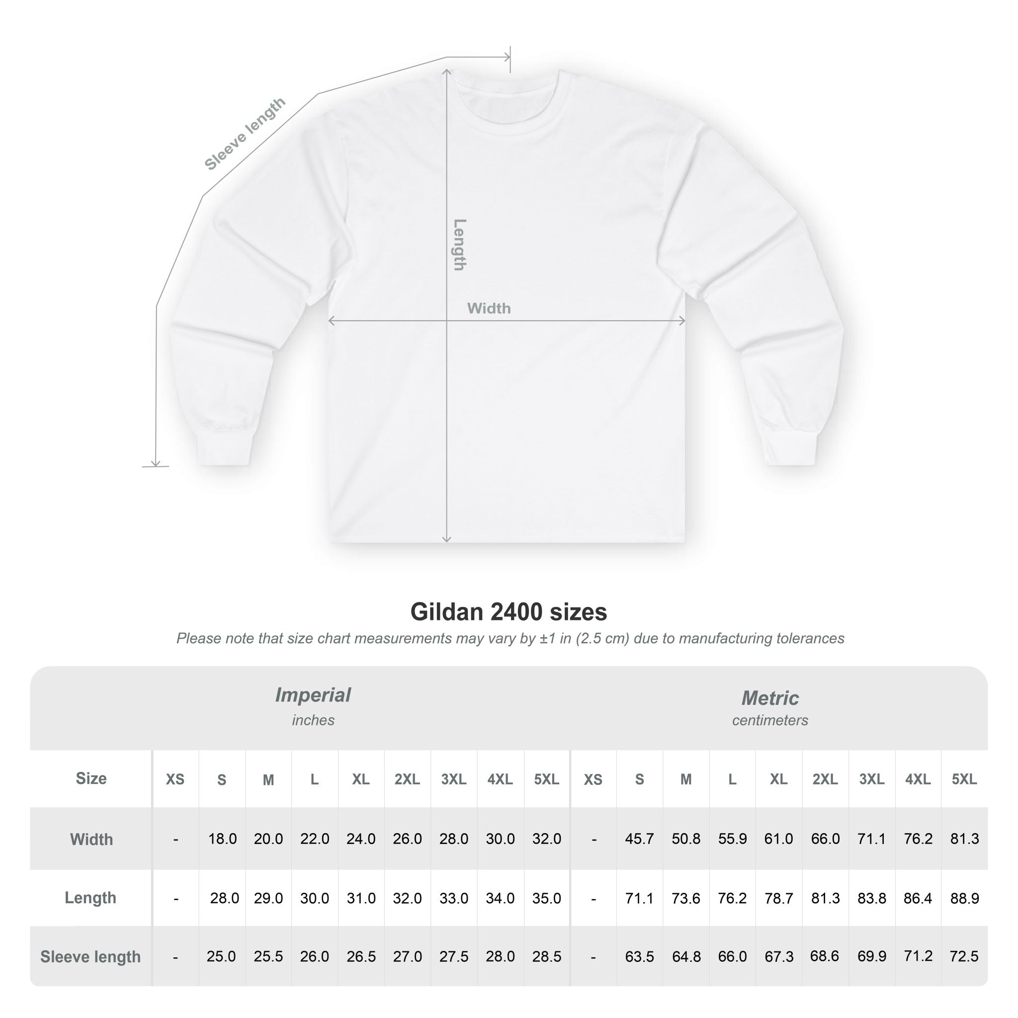 Unisex Ultra Cotton Long Sleeve Tee 2