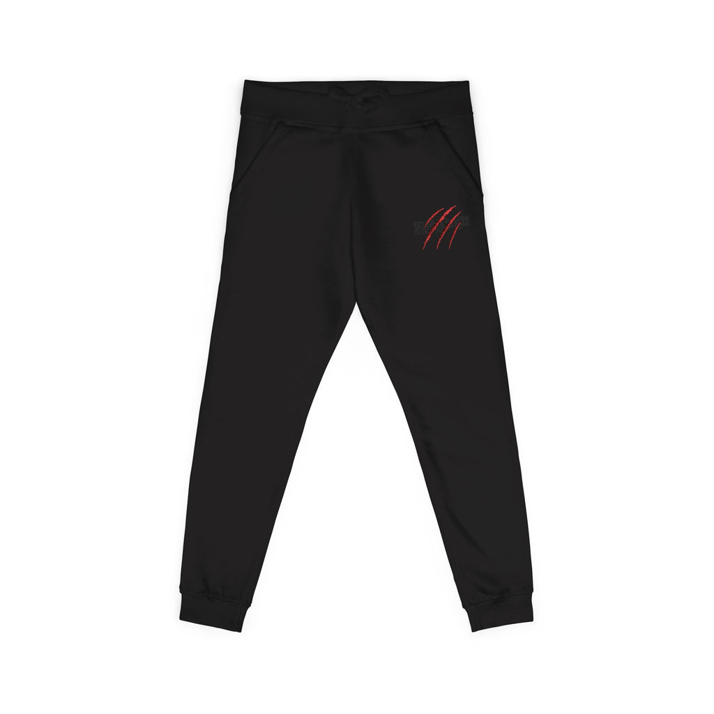 Cozy Embroidered Unisex Fleece Sweatpants for Relaxation, Comfortable Loungewear, Casual Outfits, Perfect Gift for Friends