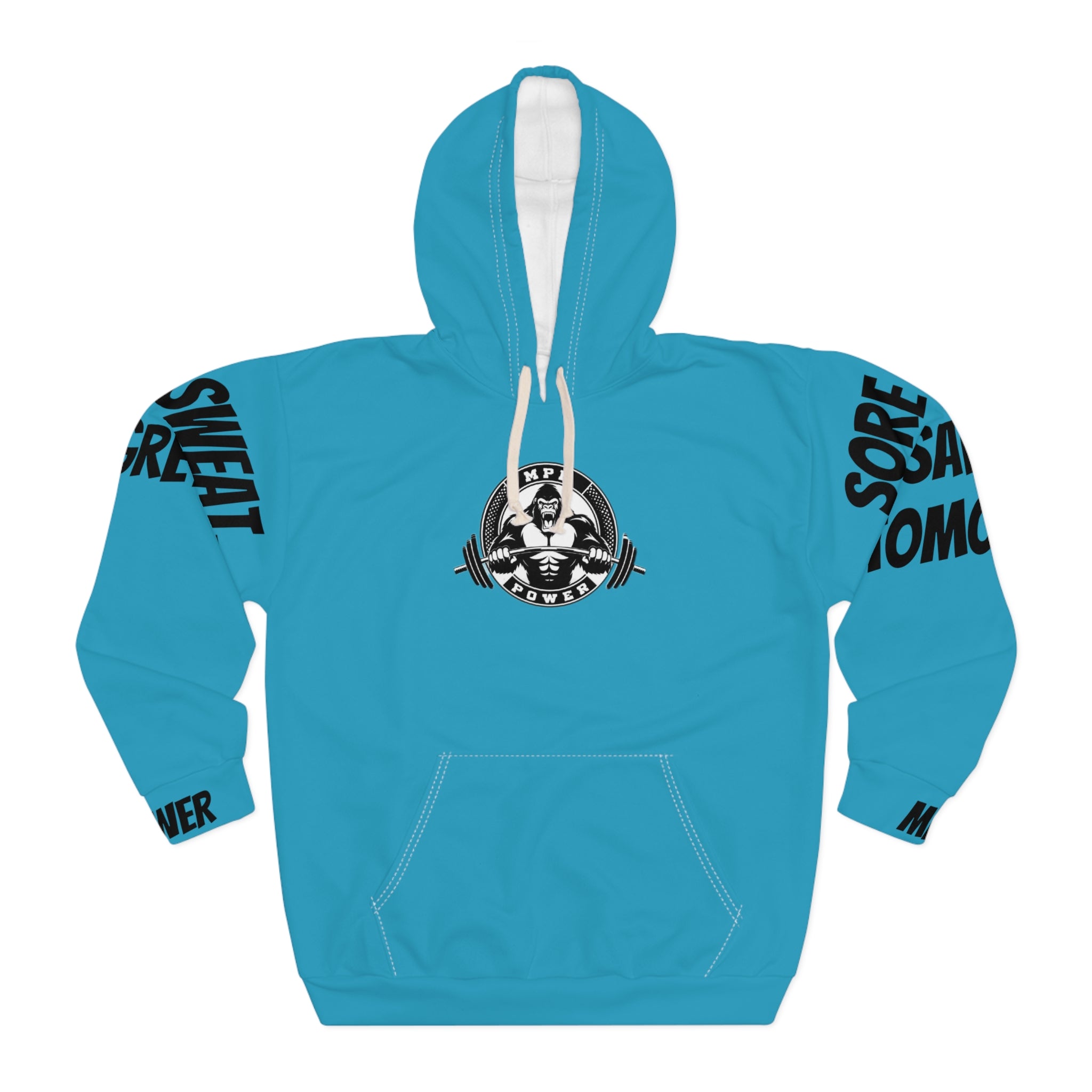 PR Hoodie | Fitness, Gym, Weightlifting, Unisex, Activewear, Training