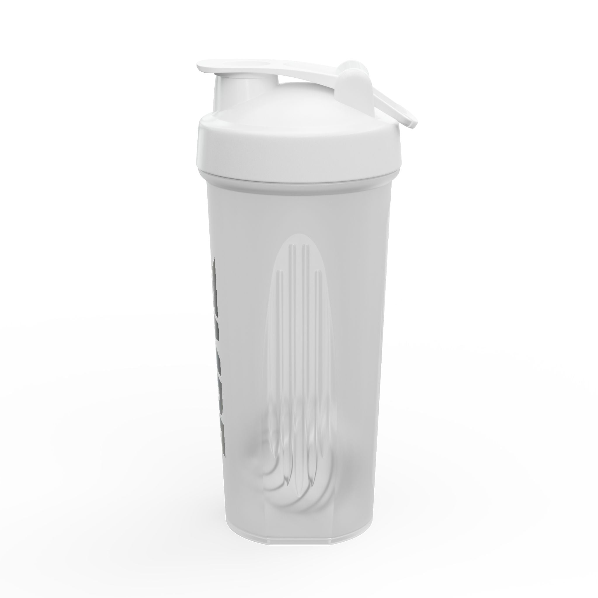 Protein Shaker Bottle — Vertical 'MPF' Gym Logo Sports Mixer