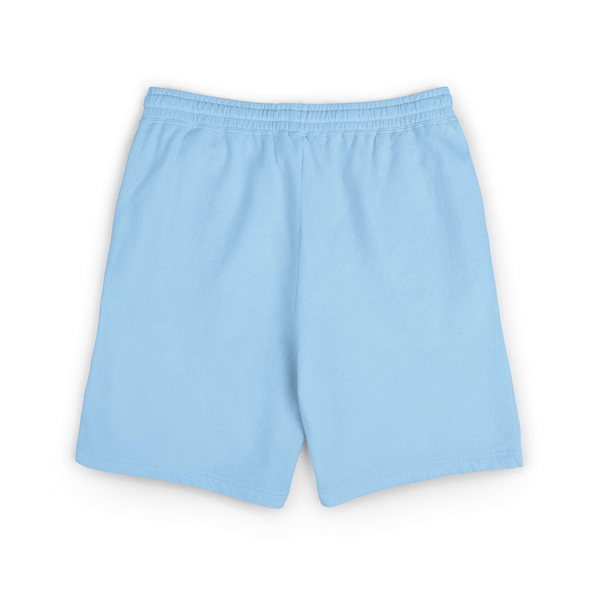 Lightweight Fleece Sweat Shorts — Minimal Compass Logo Lounge Shorts