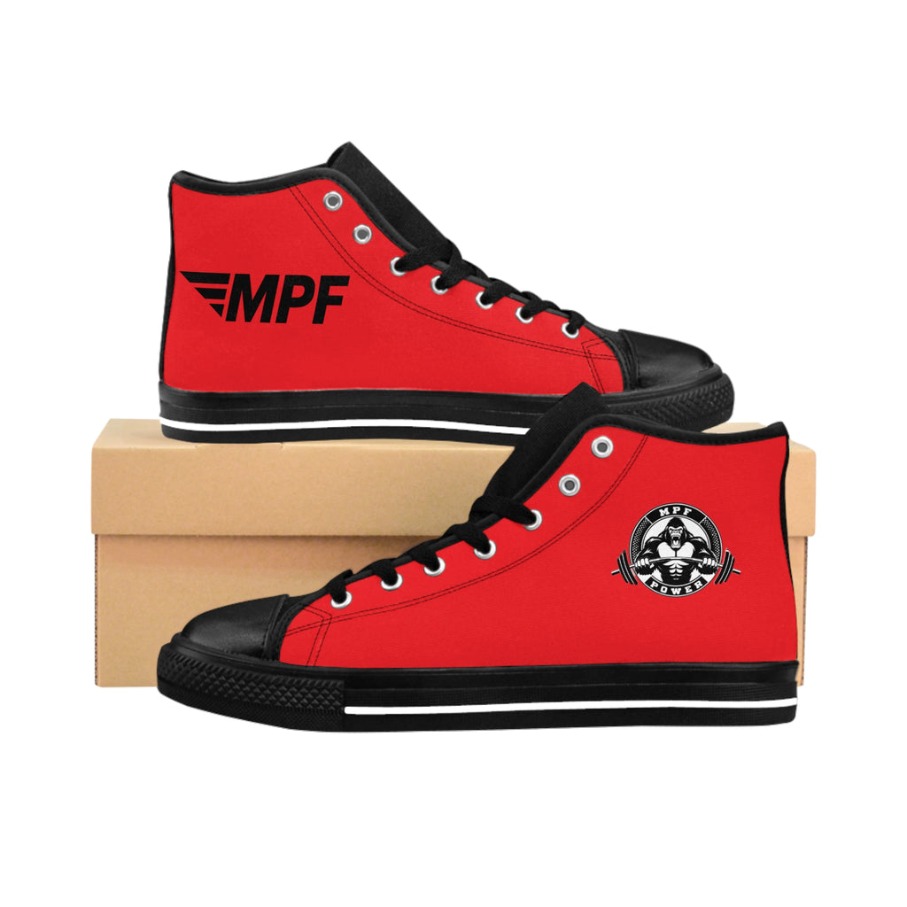 Men's Classic Sneakers - Stylish High Tops with Custom Logo | Perfect for Everyday Wear