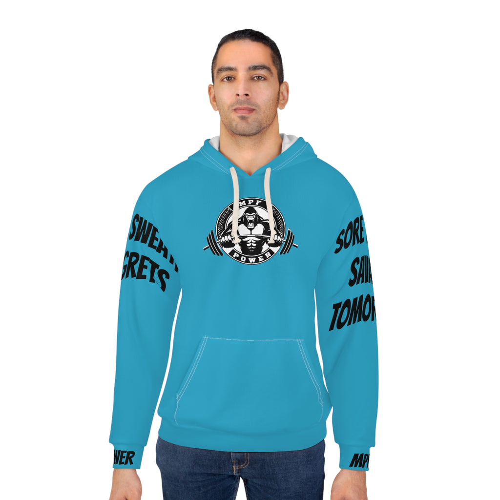 PR Hoodie | Fitness, Gym, Weightlifting, Unisex, Activewear, Training