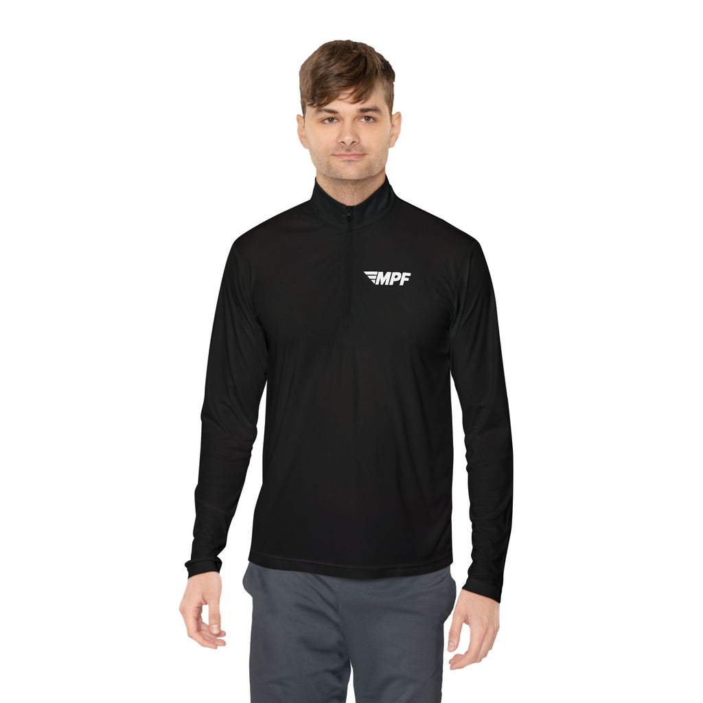 Muscle & Motivational Unisex Quarter-Zip Pullover - Fitness Apparel, Activewear, Workout Gear, Gym Style, Trendy Exercise Hoodie