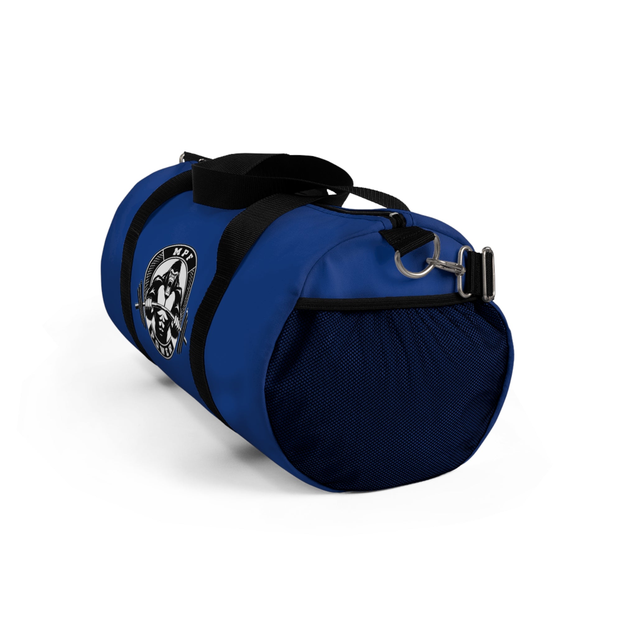 MPF Power Blue Duffel Bag - Perfect for Gym & Travel