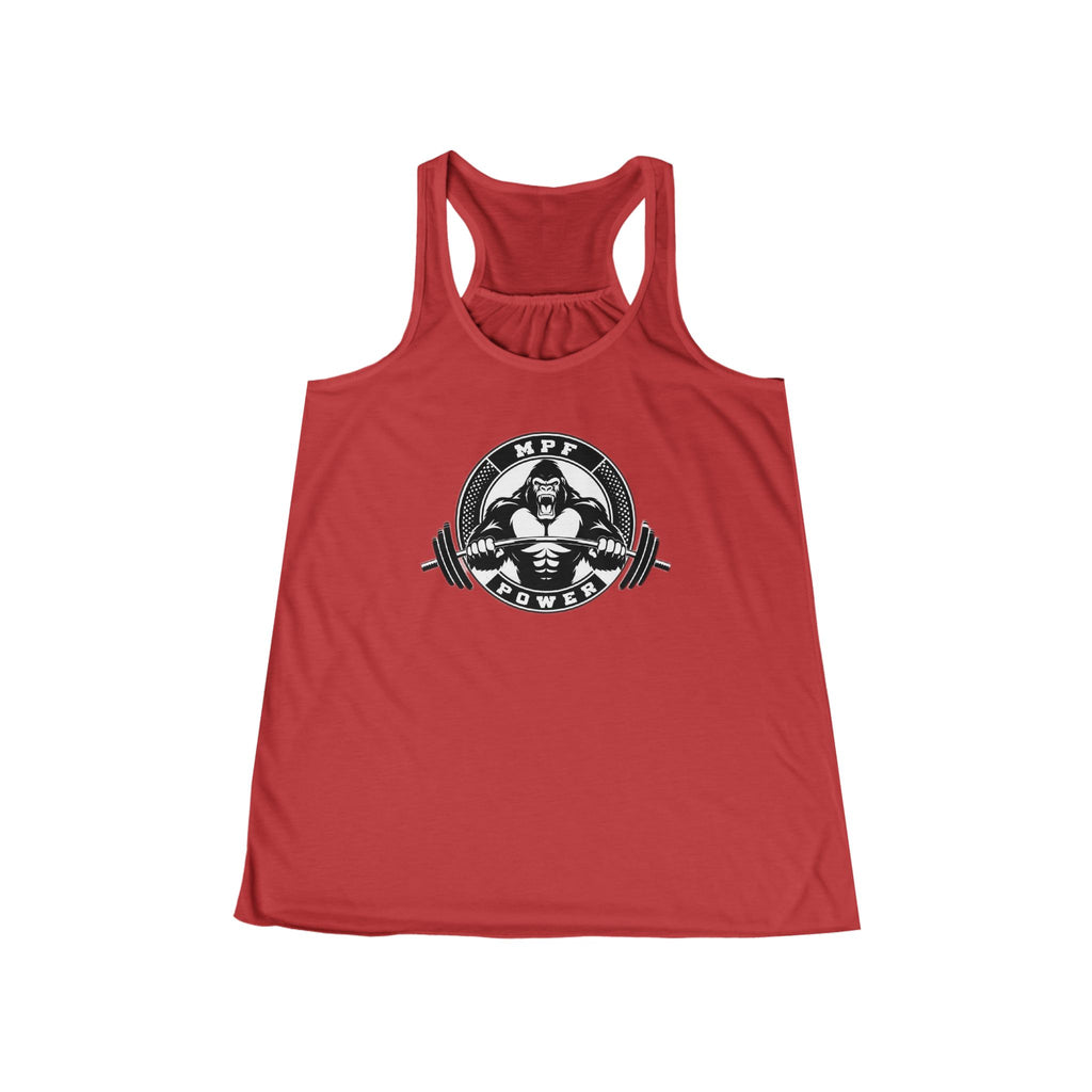 MPF Power Women's Flowy Racerback Tank - Fitness Motivation Top