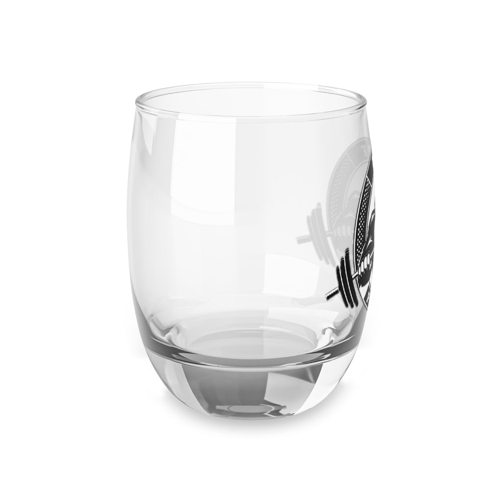 MPF Power Whiskey Glass — Gorilla Weightlifting Logo Rocks Glass