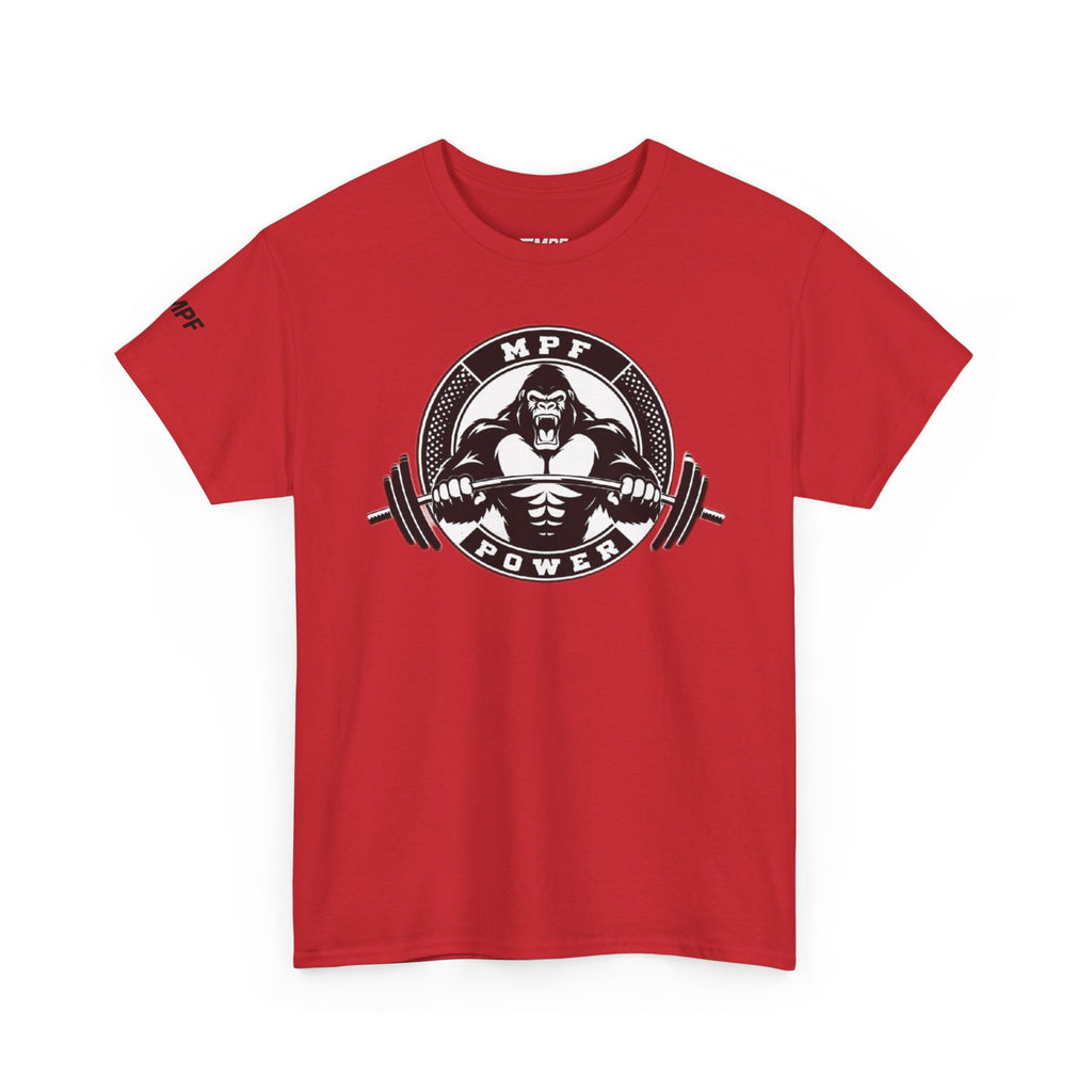 Gorilla Power Tee — Gym Weightlifting Workout Shirt