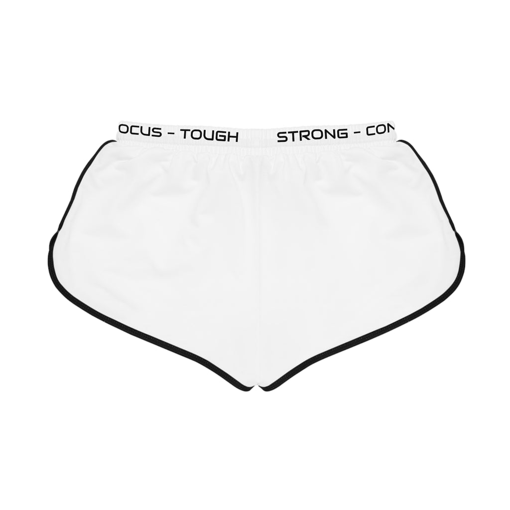 Empowering Women's Relaxed Workout Shorts | AOP, Gym, Fitness, Sportswear, Casual, Active Lifestyle