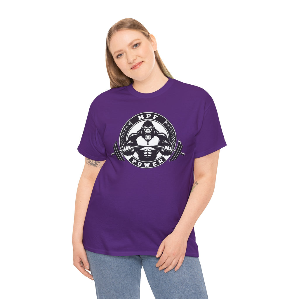 Gorilla Power Tee — Gym Weightlifting Workout Shirt