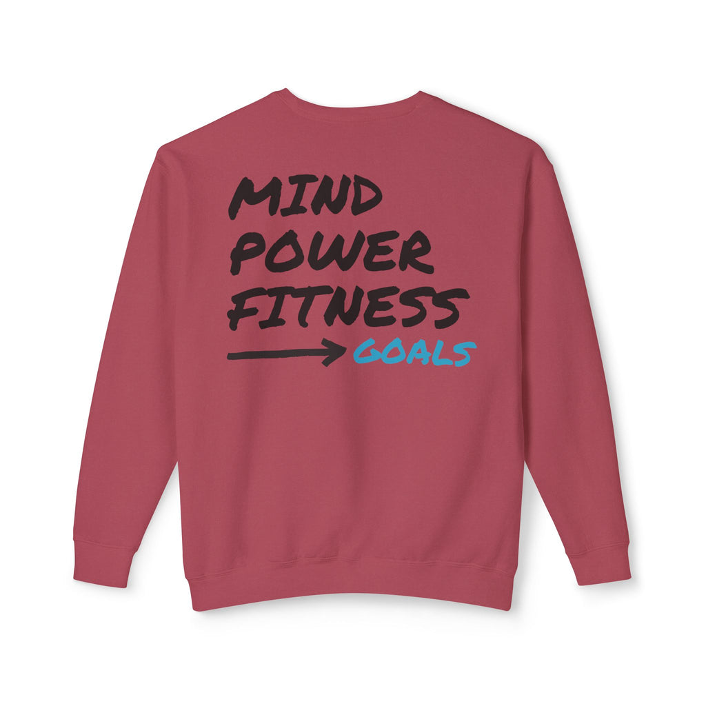 M.P.F. Power Unisex Lightweight Crewneck Sweatshirt - Mind Power Fitness Goals