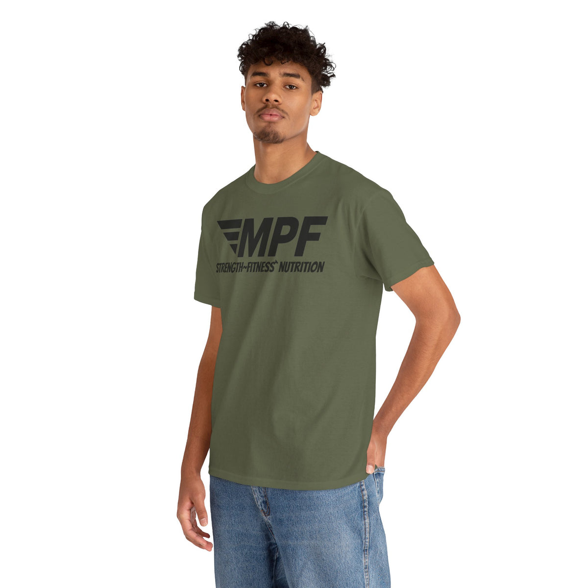 Gorilla Power Tee — Gym Weightlifting Workout Shirt