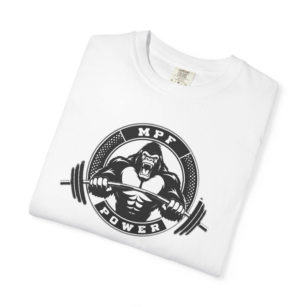 MPF-POWER Logo Garment-Dyed T-shirt