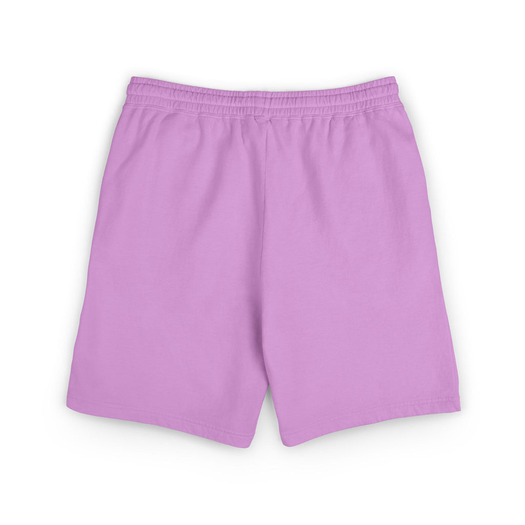 Lightweight Fleece Sweat Shorts — Minimal Compass Logo Lounge Shorts